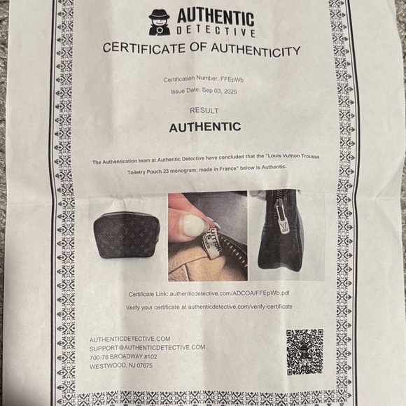 Louis Vuitton Trousse 23 Toiletry Pouch Monogram Vintage - Picture 13 of 13